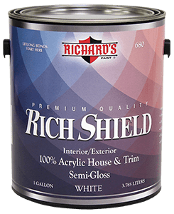 RICHARD'S RICH SHIELD INT/EXTERIOR SEMIGLOSS GALLON