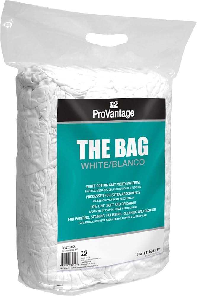 PPG PROVANTAGE "THE BAG" RAGS 4LBS