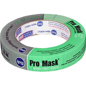 IPG PRO MASK 1" GREEN PAINTERS TAPE 60 YDS