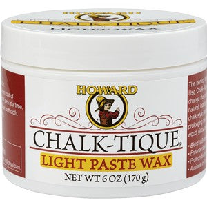 Howard CTPW01 6 oz. Chalk-Tique Light Paste Wax