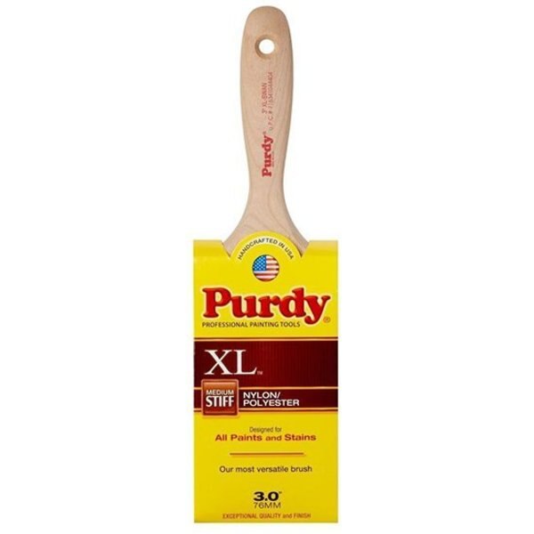 PURDY 3" XL SWAN MEDIUM STIFF PAINT BRUSH