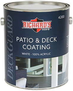 RICHARD'S PATIO & DECK COATING GALLON