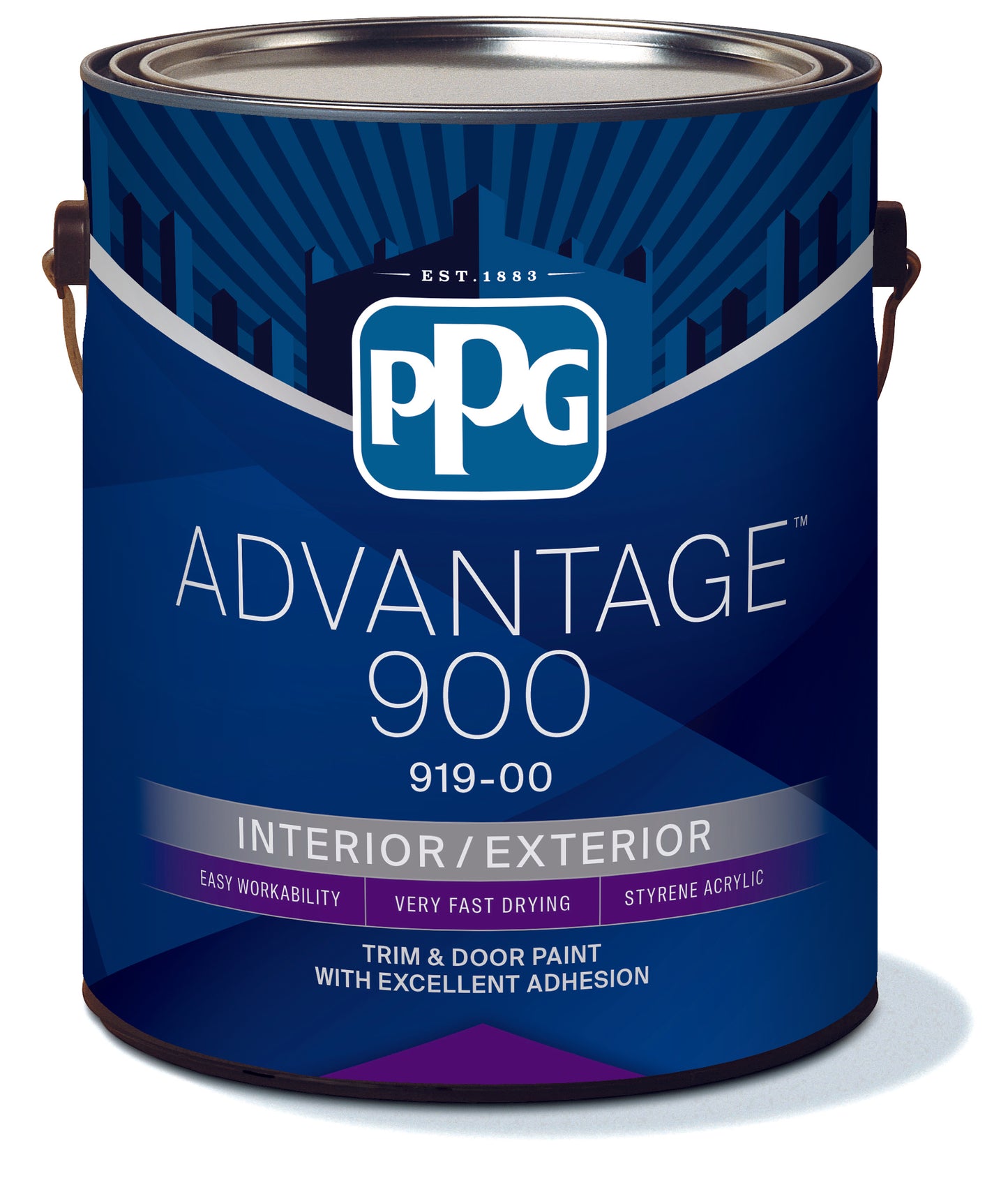 PPG ADVANTAGE 900 DOOR & TRIM PAINT SEMIGLOSS GALLON