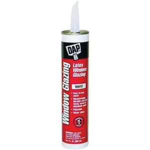 Dap Latex Window Glazing White 10.1 oz